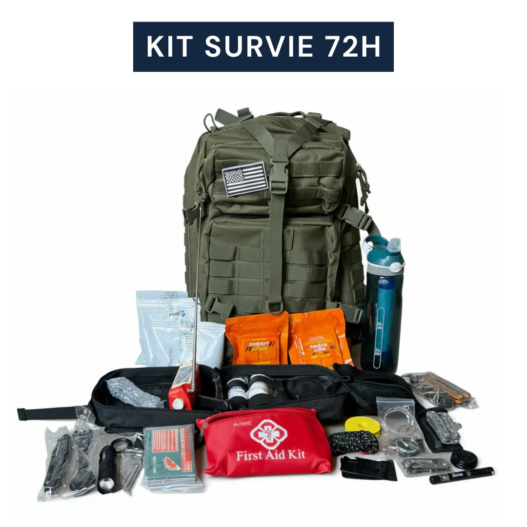 Kit Survie 72H Complet EU 2026